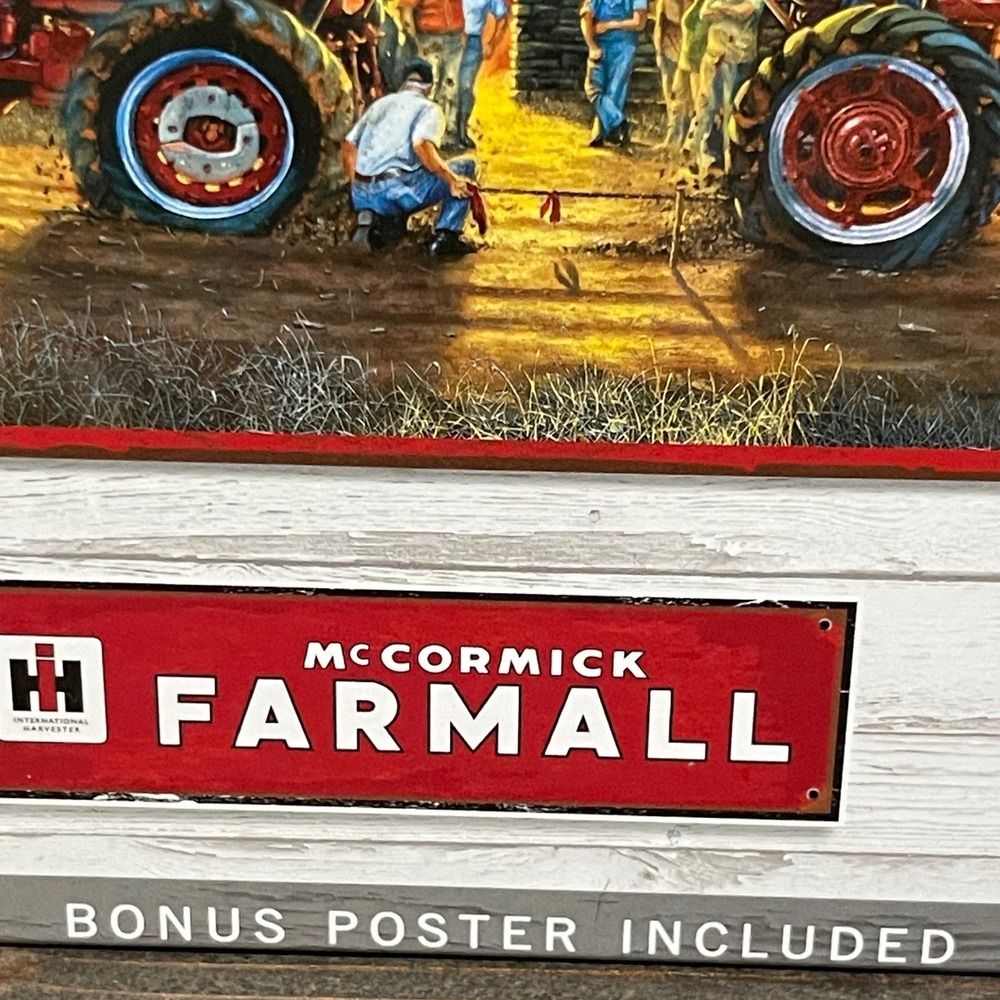 Master Pieces McCormick‎ International Tractor Puzzle 1,000 Pc "The Rematch - Picture 7 of 8